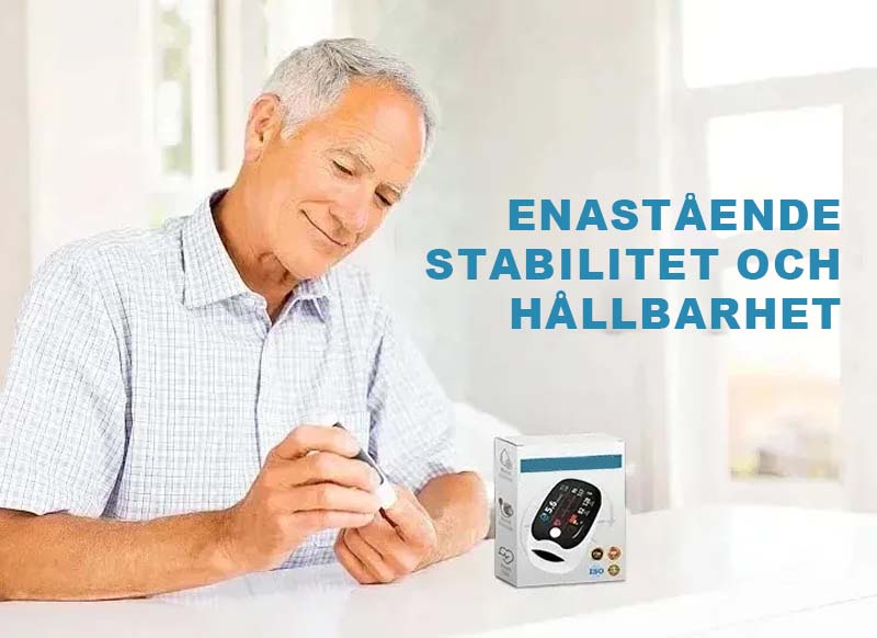 Oximeter med fingerklämma