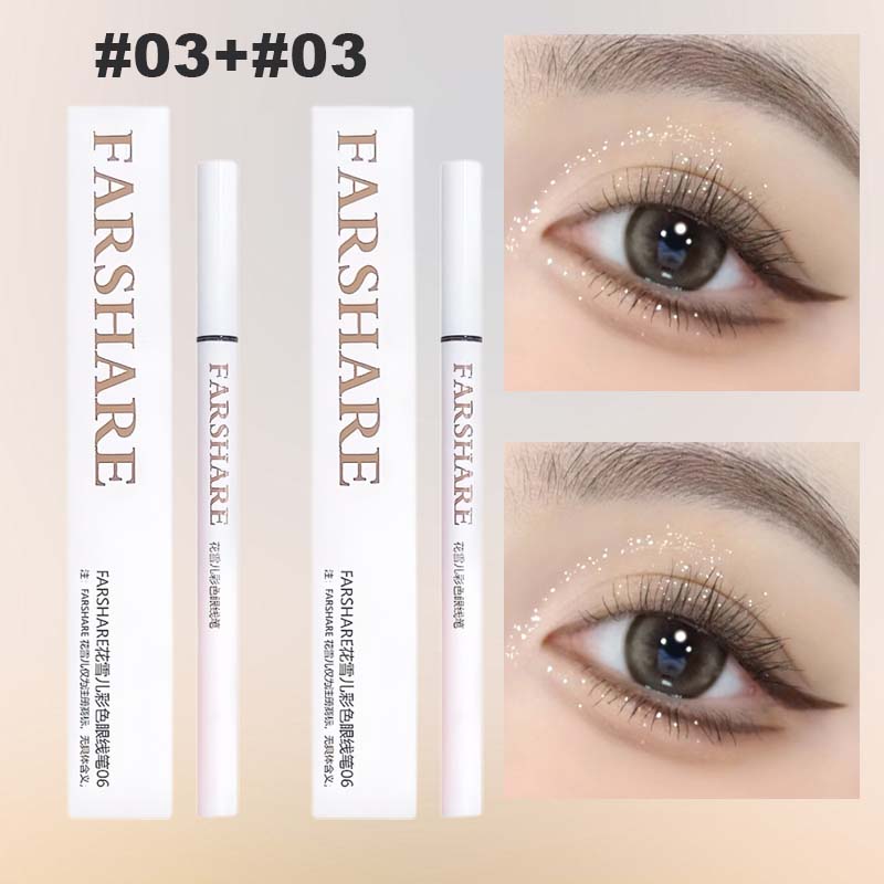 🌈Färgad flytande eyeliner👁️