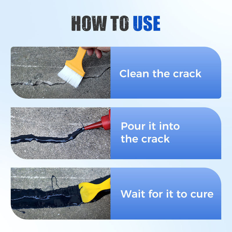 💫2025 Uppgraderad betongsprickreparation Power Adhesive; ✨ Miljövänliga material, 50% rabatt under en begränsad tid!