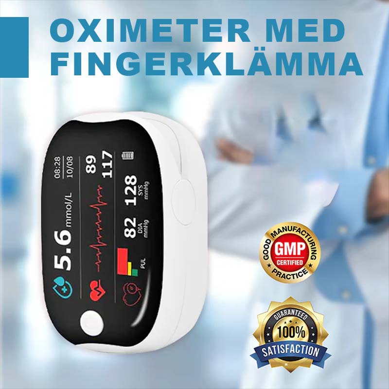 Oximeter med fingerklämma