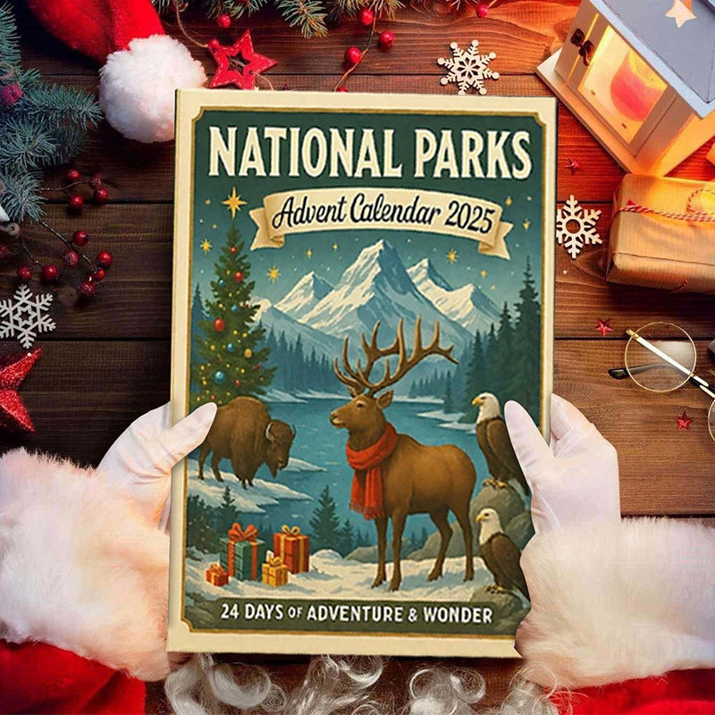 🌲Nationalparkens adventskalender Blind Box🎁En ny överraskning varje dag!