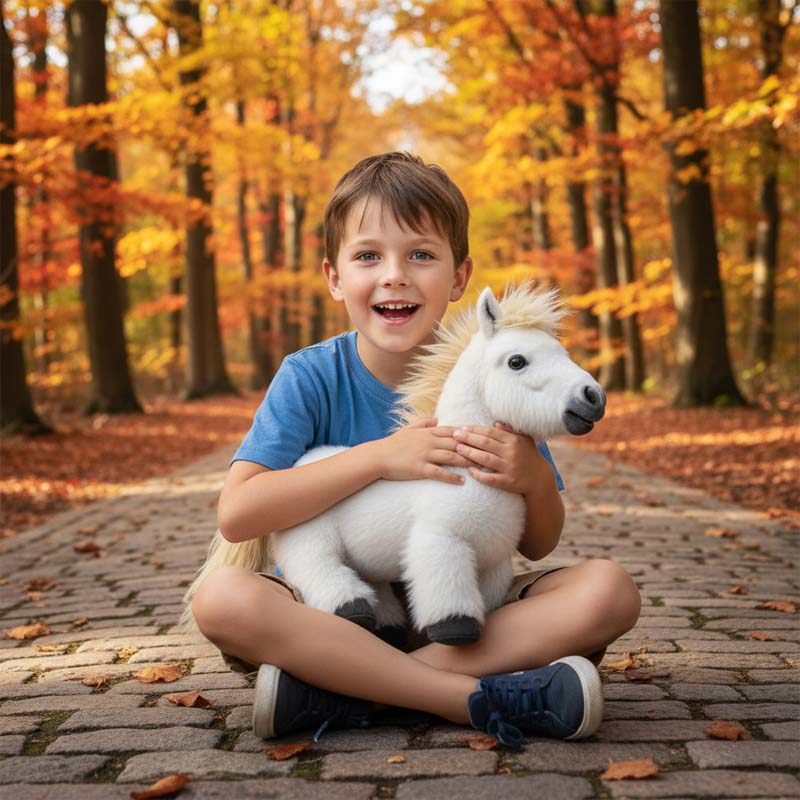 đŽ Adoptera en elektrisk ponny! Fluffig och bedĂ„rande. âš