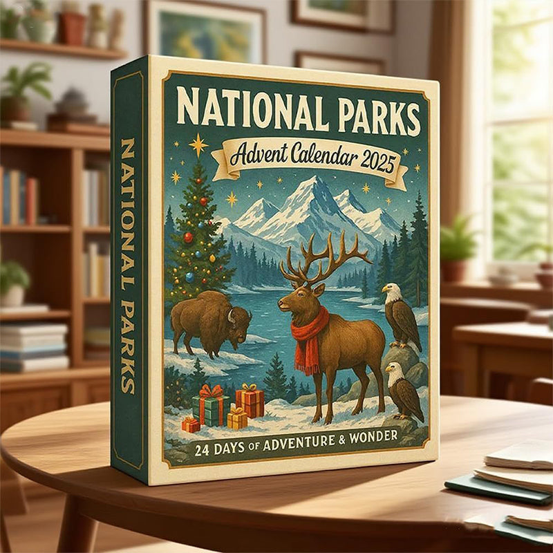 🌲Nationalparkens adventskalender Blind Box🎁En ny överraskning varje dag!