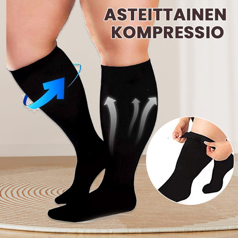 🔥Köp 1 få 1 gratis 🧦kompressionsstrumpor (2XL–7XL)