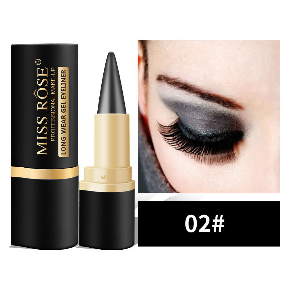 đżNaturlig svart, lĂ„ngvarig gel-eyelinerđ§Œ