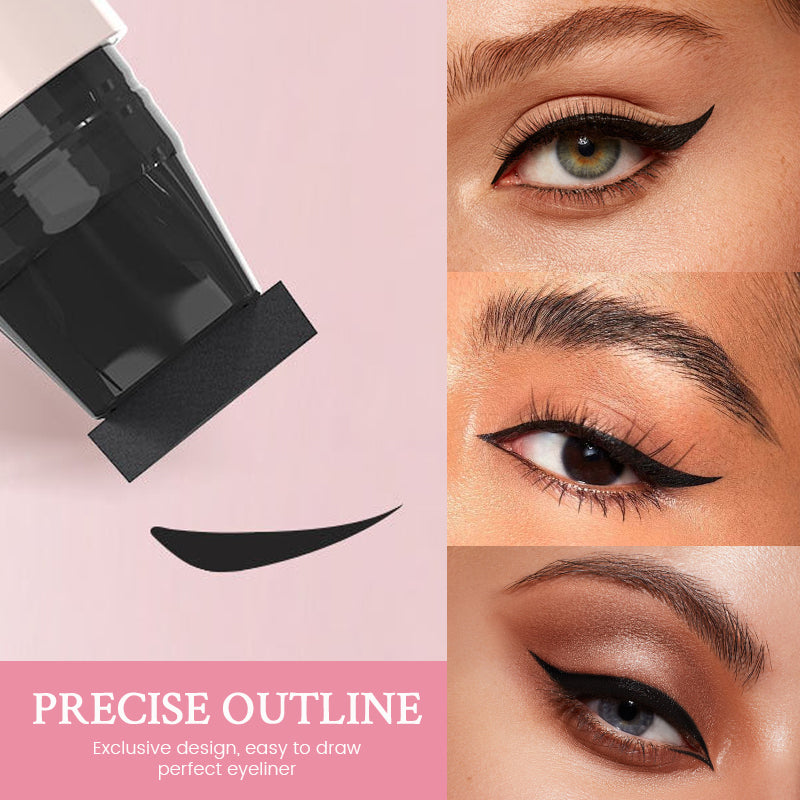 ✨Köp 1 få 1 gratis😊✍️ Allt-i-ett-eyelinerstämpel | Skapa perfekt eyeliner utan ansträngning!