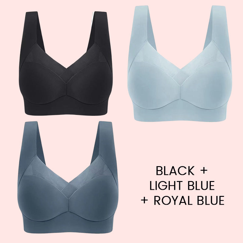 ⏳Veckans specialerbjudande: köp 1 få 2 gratis💖Sexig push-up-bh utan ban