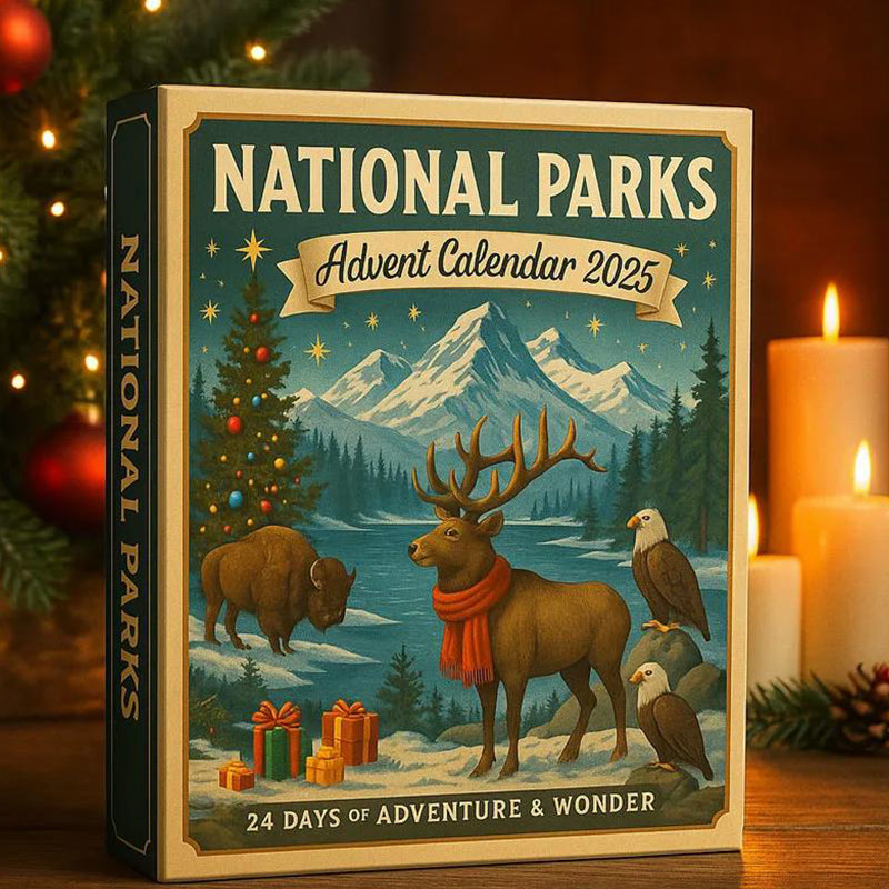 🌲Nationalparkens adventskalender Blind Box🎁En ny överraskning varje dag!