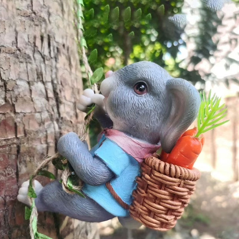 đ°đż Söt Kanin KlĂ€ttertrĂ€d Dekor