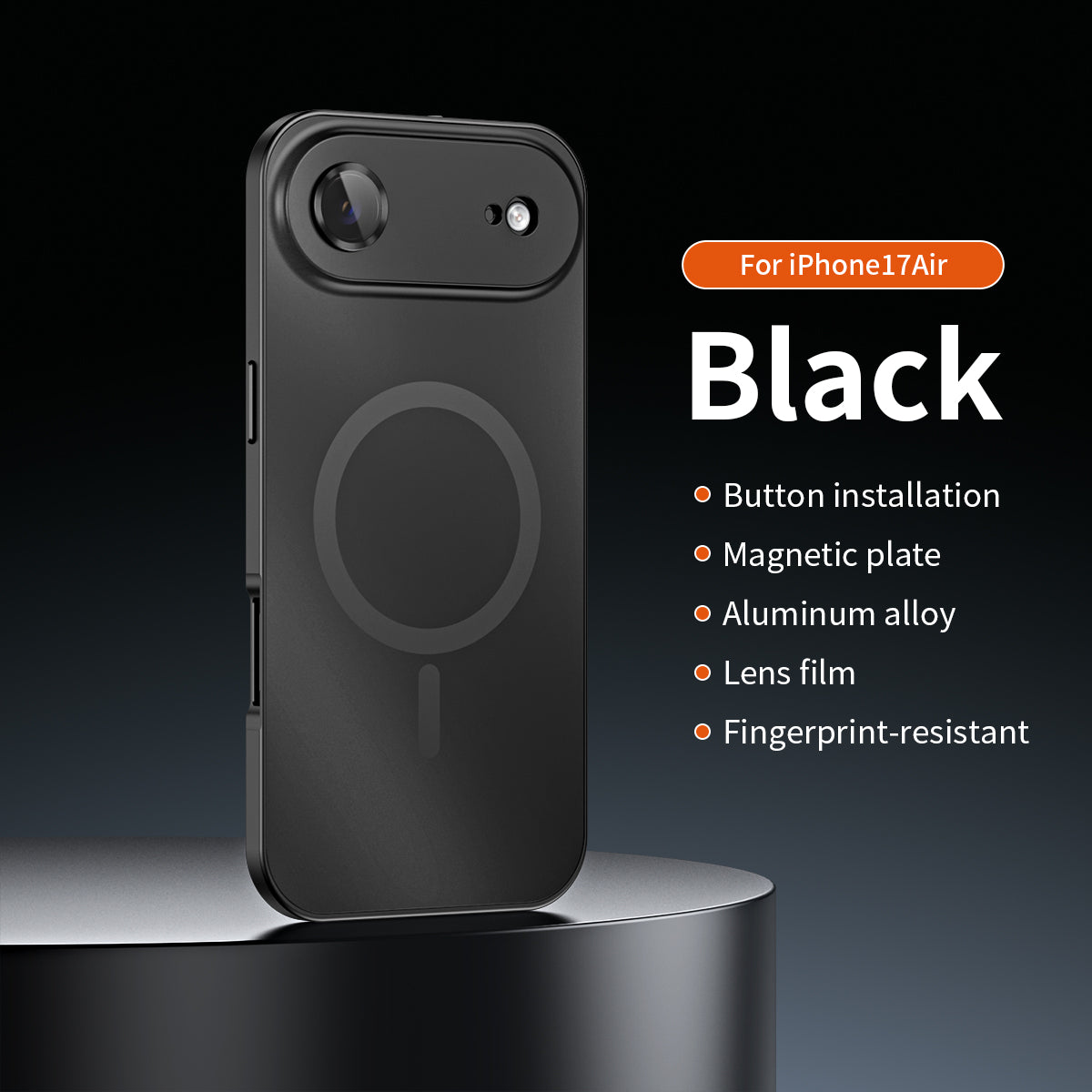 ✨iPhone 17-12🔥Magnetiskt skal i aluminiumram för iPhone