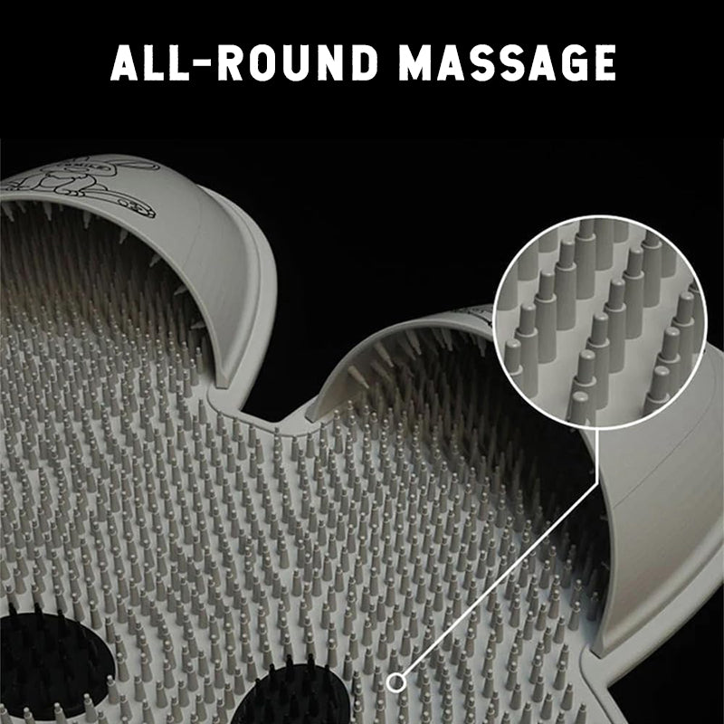 Kaninfotmassageplatta av silikon FottvÀttmassageplatt