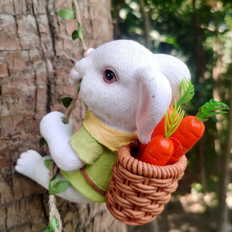 đ°đż Söt Kanin KlĂ€ttertrĂ€d Dekor