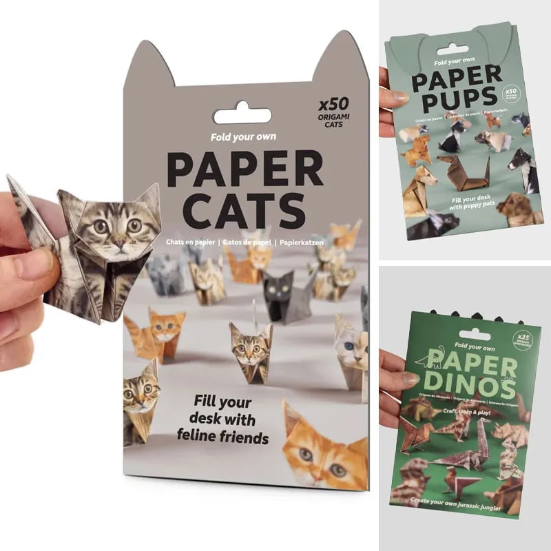 🐾 Gör dina egna veckkatter – 50 söta papperskatter som förvandlar rummet till ett kattparadis! 🐱