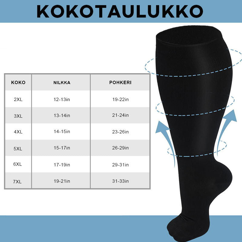 🔥Köp 1 få 1 gratis 🧦kompressionsstrumpor (2XL–7XL)
