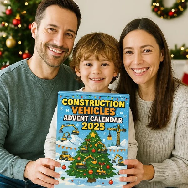 🏗️Adventskalender För Byggfordon 2025🎄