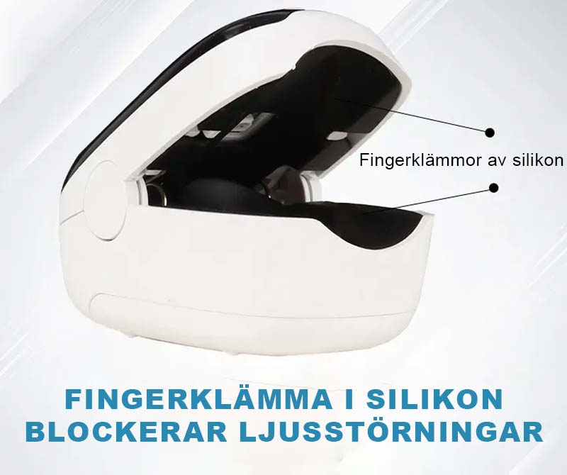 Oximeter med fingerklämma