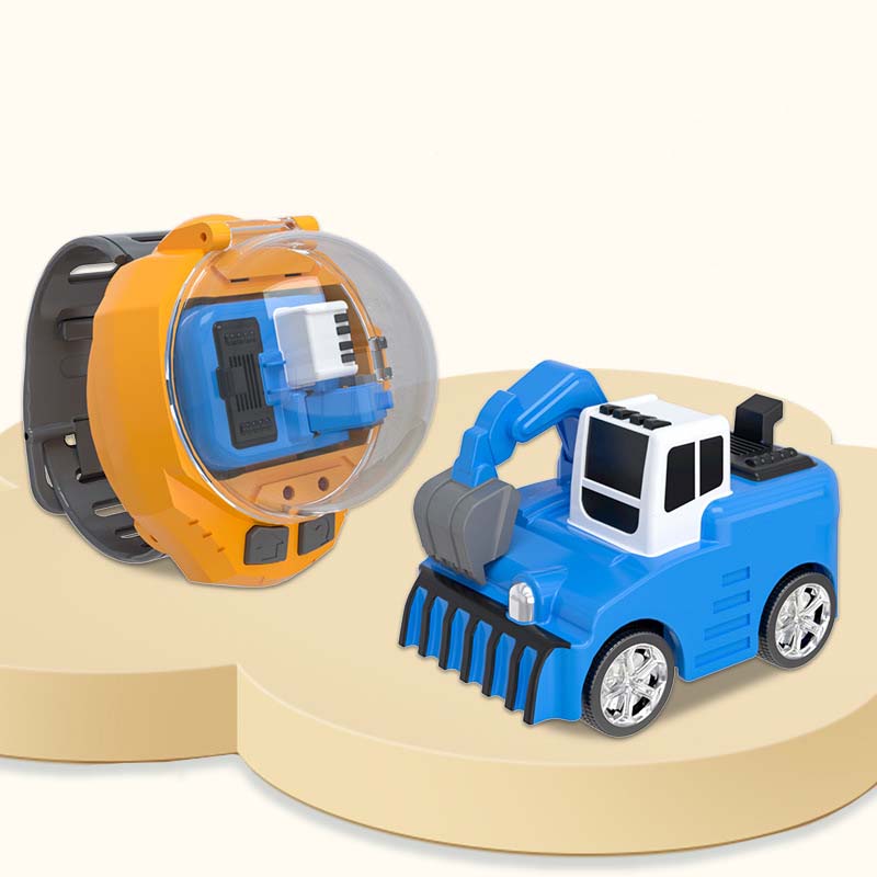 🚜Mini grävmaskinsbil-klocka i legering för barn ✨