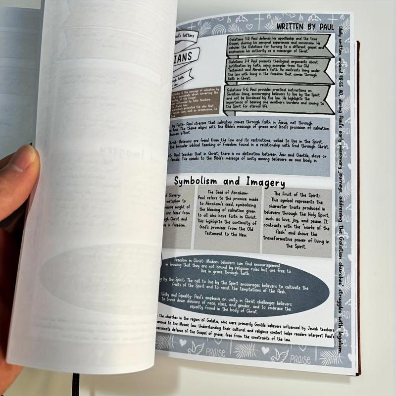 ✍️Biblestudiedagbok - Strukturerad guide för djupgående bibelstudier (A5)✍️