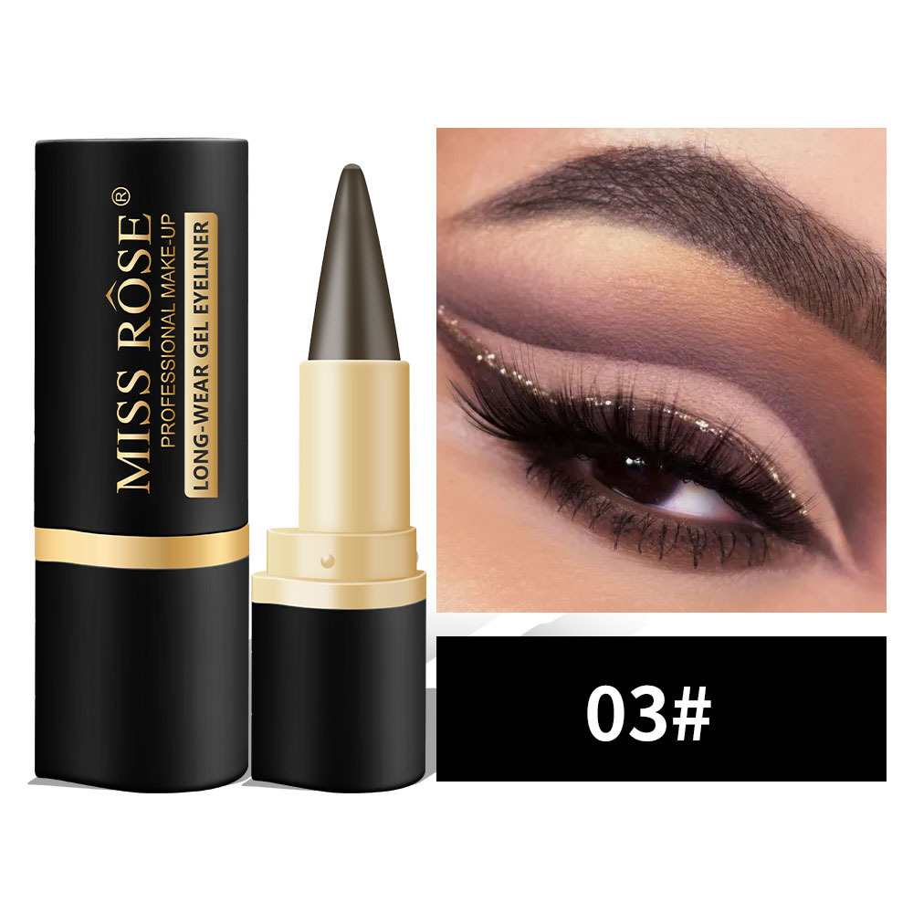 đżNaturlig svart, lĂ„ngvarig gel-eyelinerđ§Œ