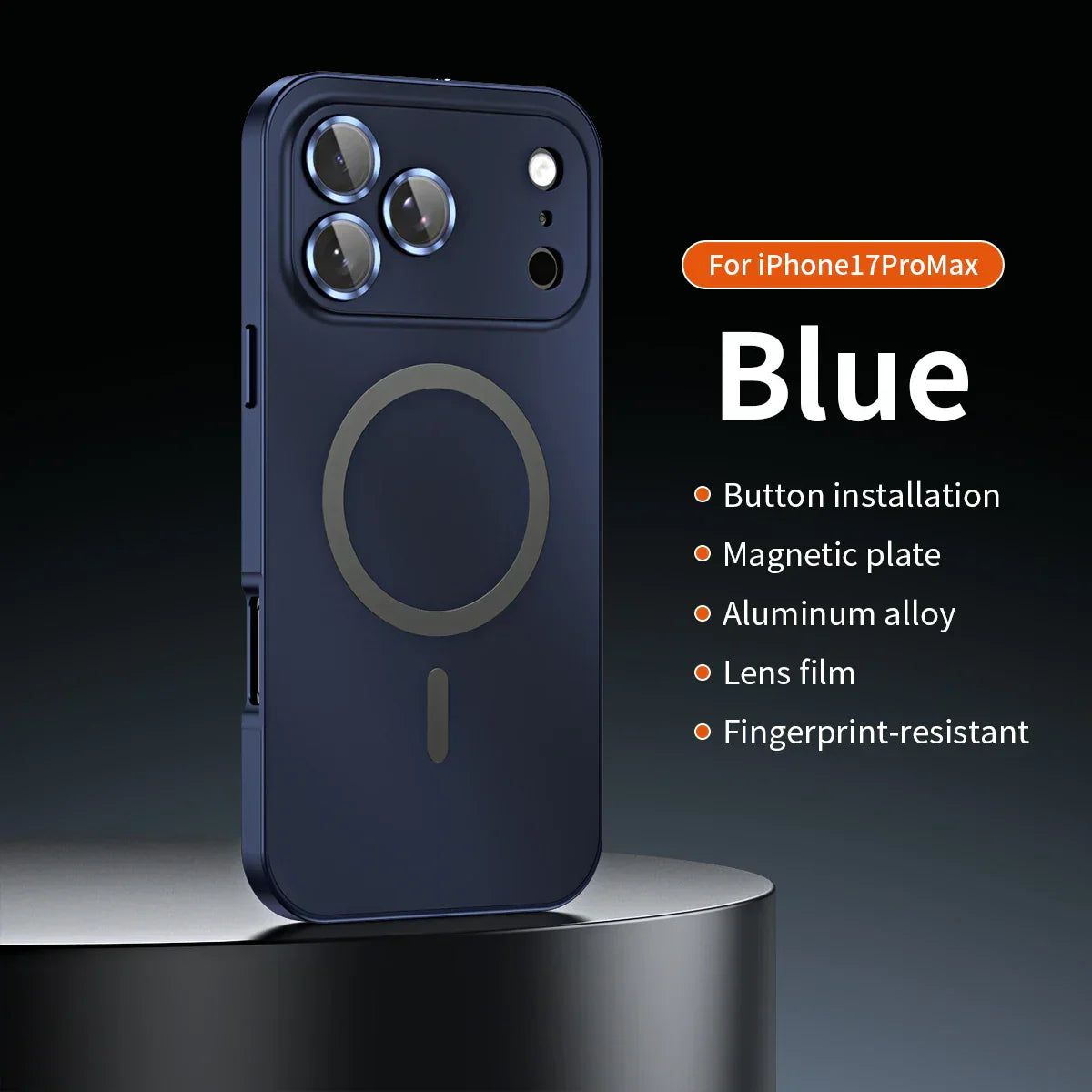 ✨iPhone 17-12🔥Magnetiskt skal i aluminiumram för iPhone