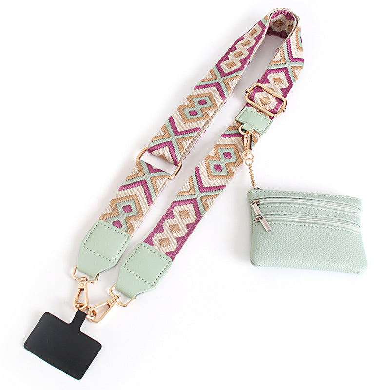 🎒AH SecureCharge Crossbody | Anti-snatt-rem + Mini-valv