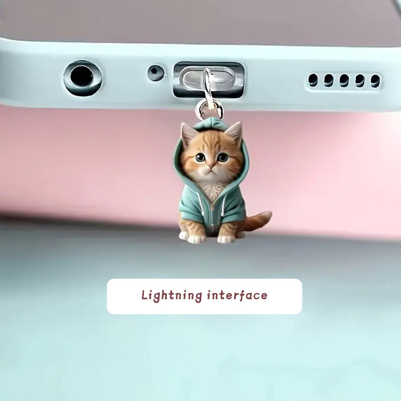 🐱Dammplugg för katt mobiltelefon🐾
