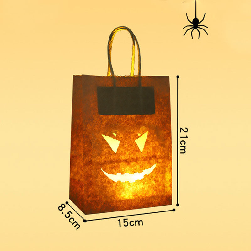 🎃「Nattlysande buspåse」—— En påse som lyser upp Halloween, 🍭godis och stjärnljus i samma påse ✨