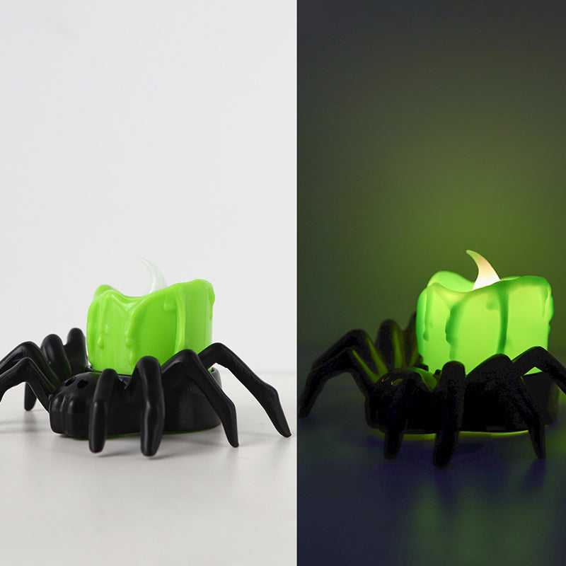 🎃Halloween-dekoration Spindelbelysnin🕷️