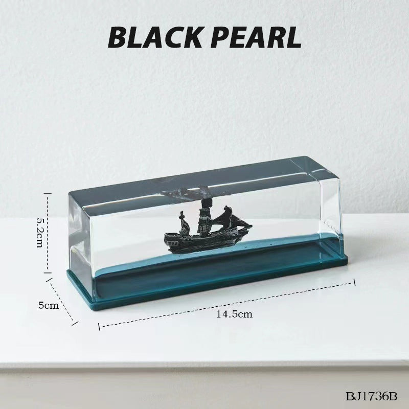 🚢Kryssningsfartyg Vätska Drift Flask🌊