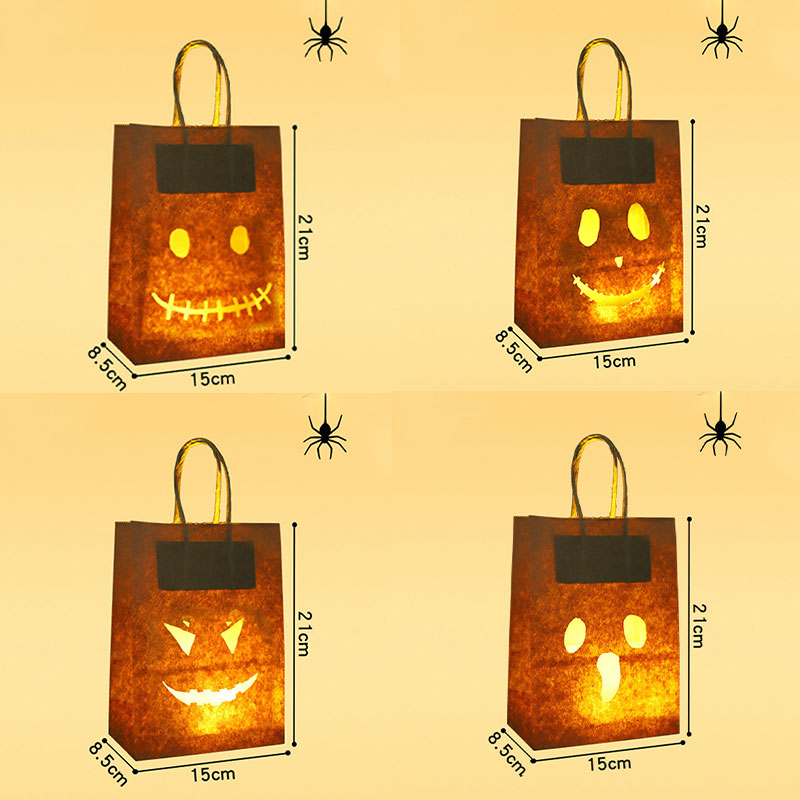 🎃「Nattlysande buspåse」—— En påse som lyser upp Halloween, 🍭godis och stjärnljus i samma påse ✨