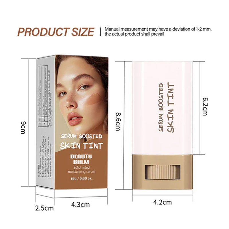 🎉 Hot Sale🔥Foundation Stick Beauty Balm Serum Boosted Skin Tint (Gratis Concealer Brush idag!!)