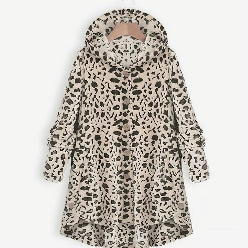 Rymlig fluffig konstpälskardigan 🧸 | Mysig och stilren vinterjacka