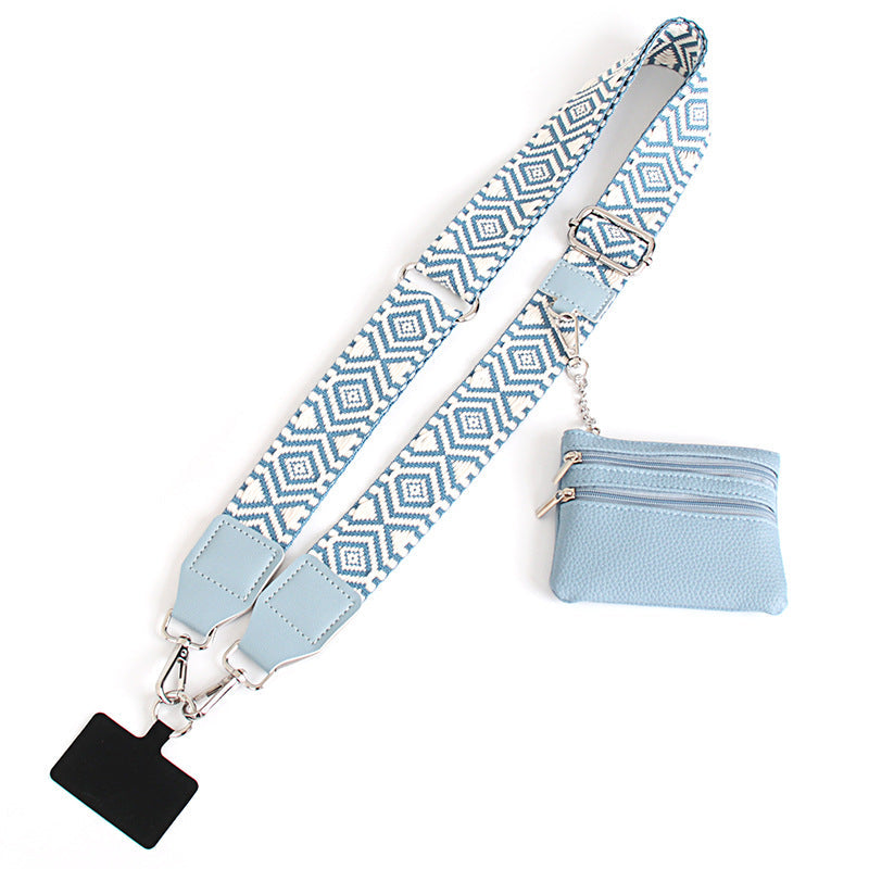 🎒AH SecureCharge Crossbody | Anti-snatt-rem + Mini-valv