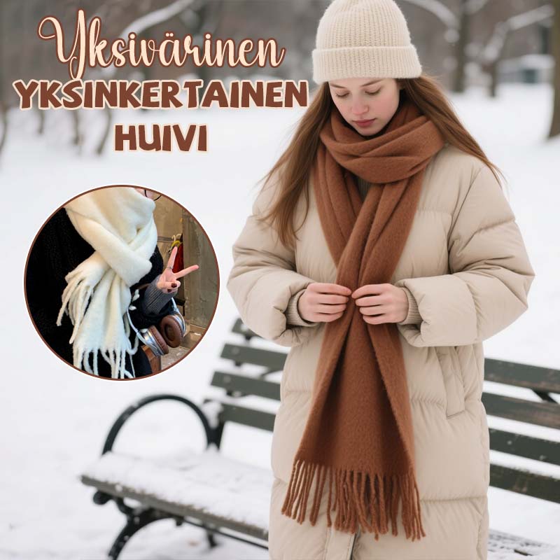 🧣 Enfärgade klassiska halsdukar – mjuk elegans🌟