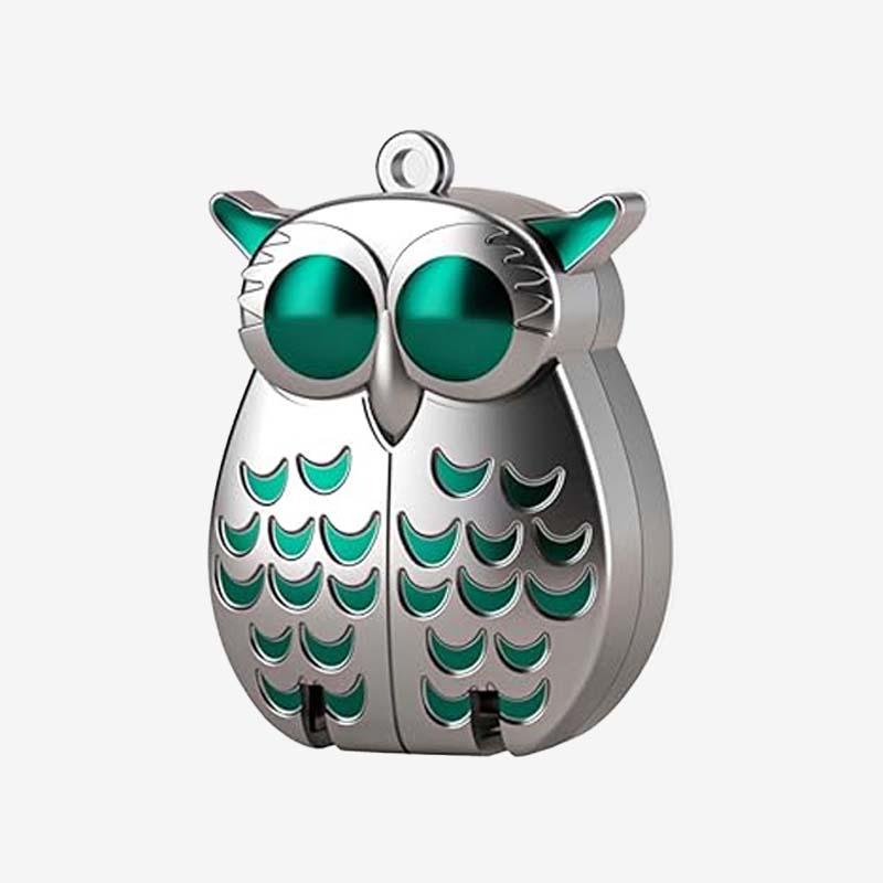 🦉Fällbar minisax för naglar i form av en uggla