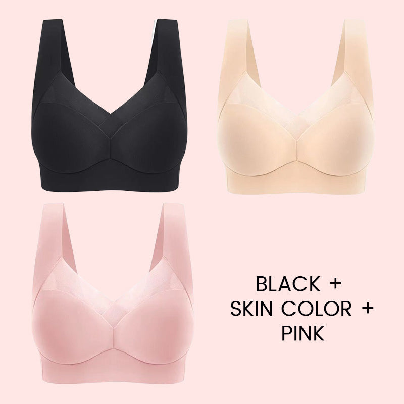 ⏳Veckans specialerbjudande: köp 1 få 2 gratis💖Sexig push-up-bh utan ban
