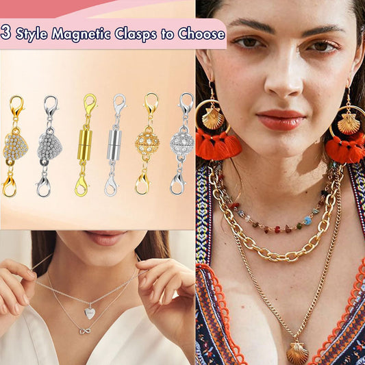 📿Magnetic necklace clasps and fastenings