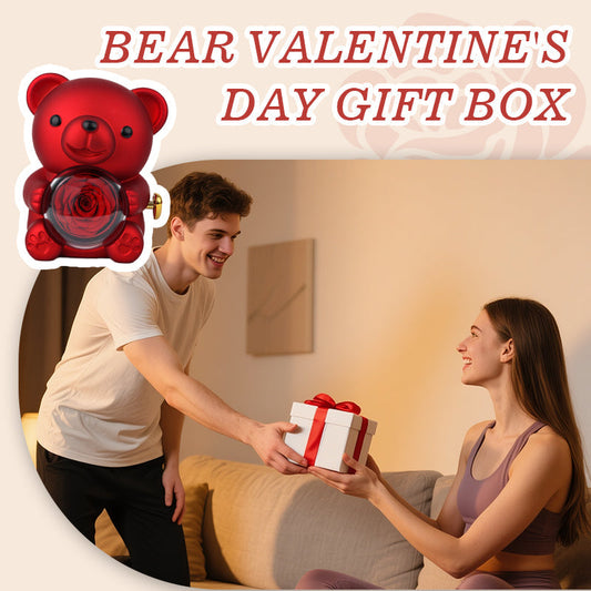 🎁Presentask med överraskningsbjör
