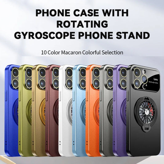 ✨Telefonfodral med roterande gyroskopstati