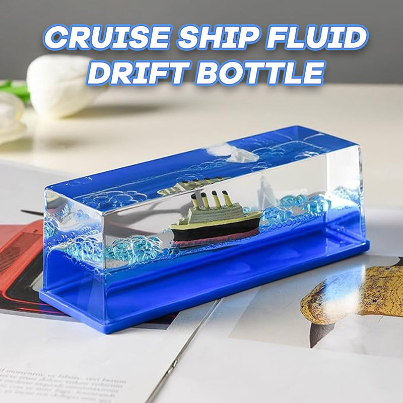 🚢Kryssningsfartyg Vätska Drift Flask🌊