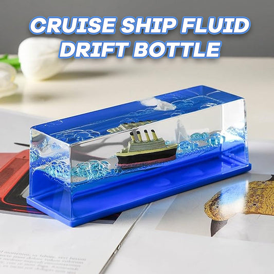 🚢Kryssningsfartyg Vätska Drift Flask🌊