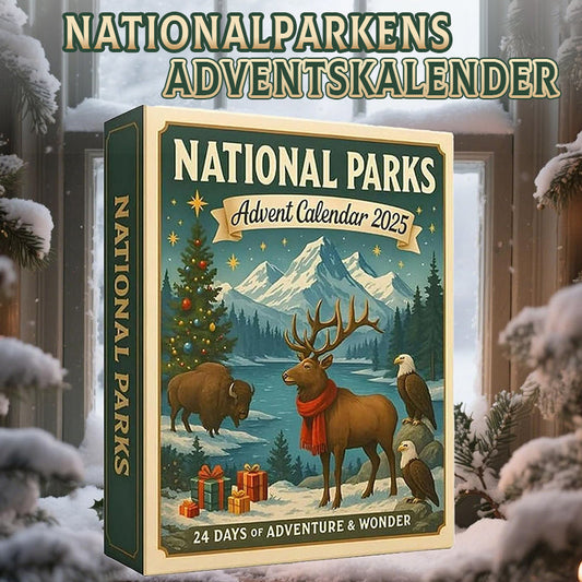 🌲Nationalparkens adventskalender Blind Box🎁En ny överraskning varje dag!