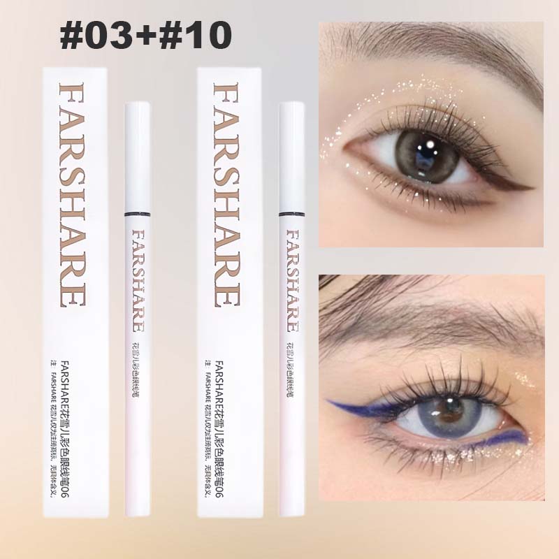🌈Färgad flytande eyeliner👁️