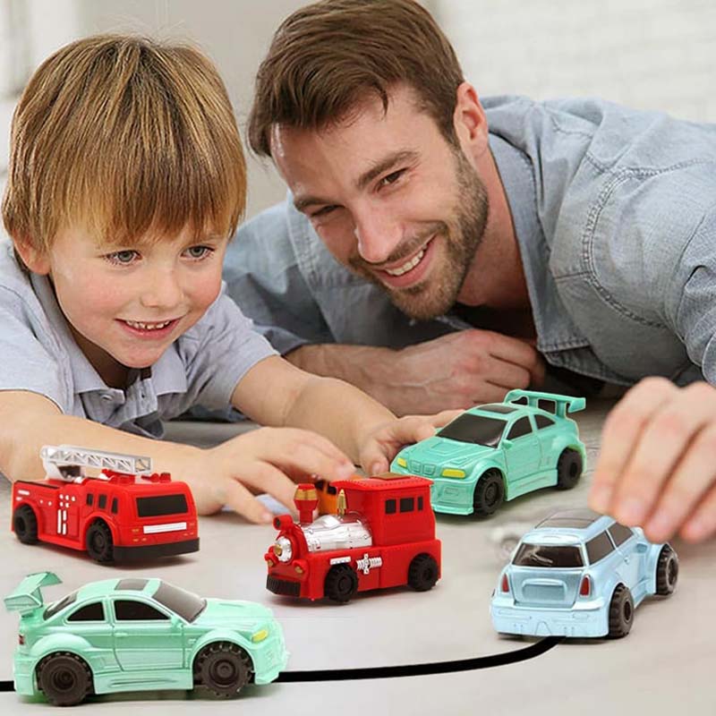 🚗Självstyrande leksaksbil som följer den uppmålade linjen 🔥