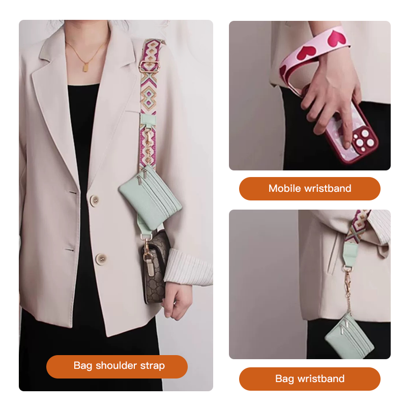 🎒AH SecureCharge Crossbody | Anti-snatt-rem + Mini-valv