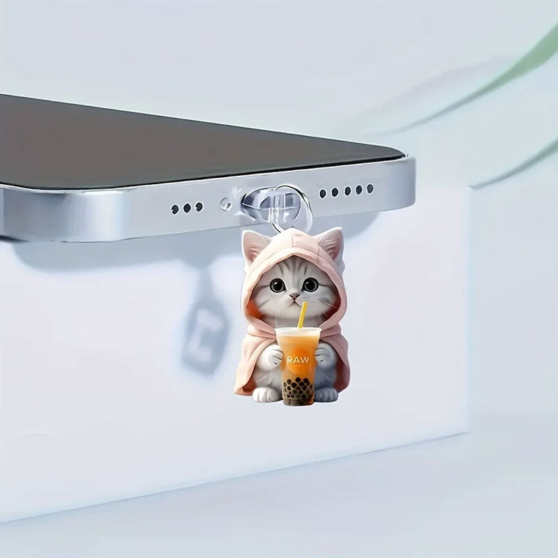 🐱Dammplugg för katt mobiltelefon🐾