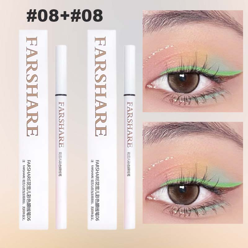 🌈Färgad flytande eyeliner👁️