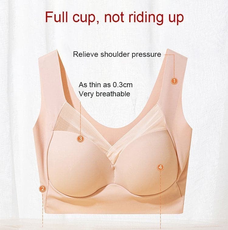 ⏳Veckans specialerbjudande: köp 1 få 2 gratis💖Sexig push-up-bh utan ban