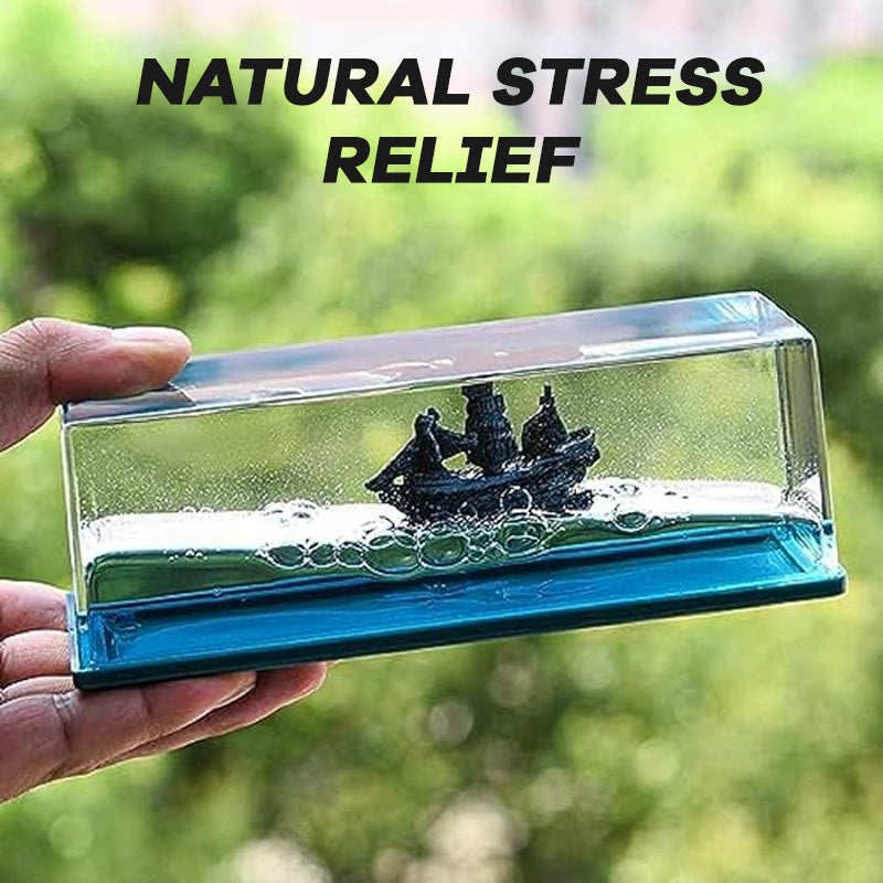 🚢Kryssningsfartyg Vätska Drift Flask🌊