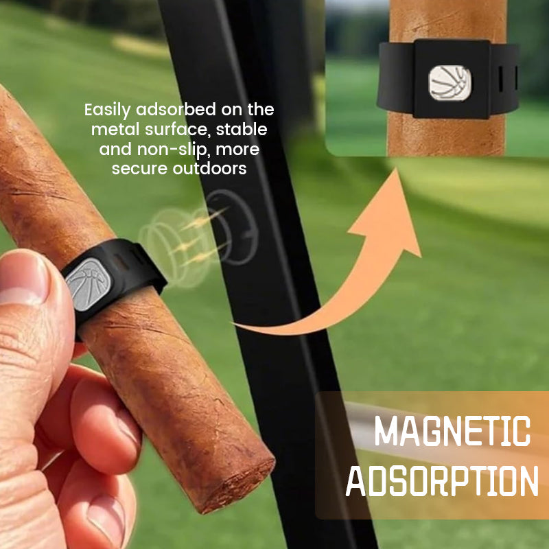 Bekväm magnetisk cigarrfodralhållar